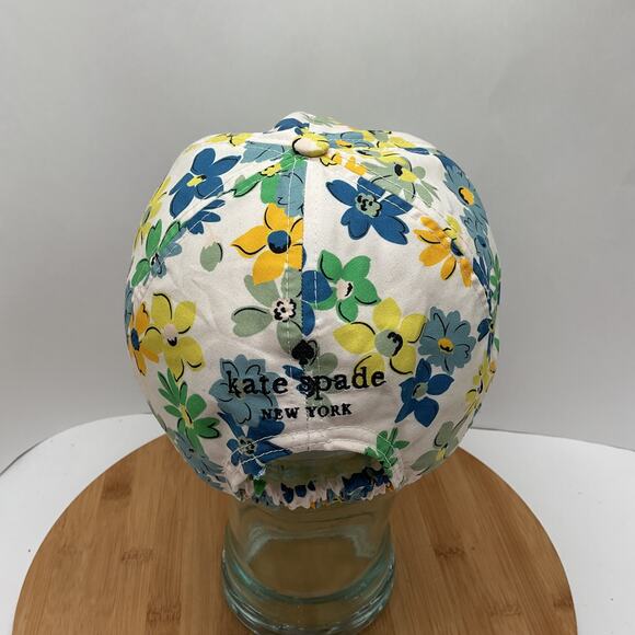 Kate Spade New York Colorful Floral Womens Baseball Cap One size - Picture 2 of 5